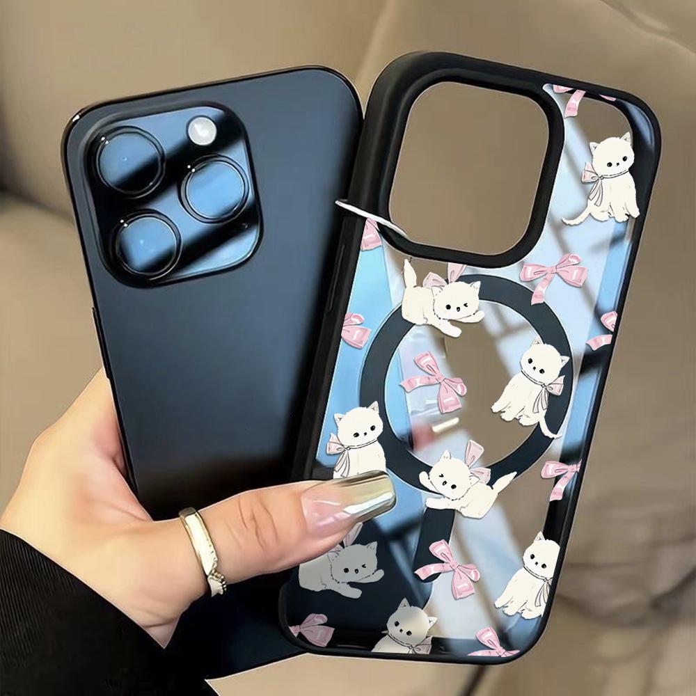 Magnetic Phone Case for iPhone  11 12 17 14 15 Pro Max 15 14 16 Pro13 14 15 16 Shockproof Case Mag-Safe Magnetic Ring Back Cover