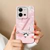 For Vivo V25 V25E Phone Cover Lovely Letters High Quality Case For Vivo V 25 Soft Liquid Silicone Lightweight Anti Drop Fundas