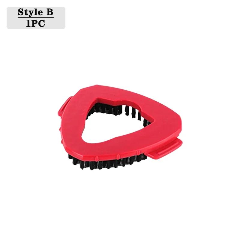 For O-cedar and Vileda EasyWring 1 Tank System Washable Mop Pad Triangle Rotating Mop Head Base Scrub Mop Brush Head Accessories