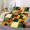 1Pc Abstract Art Composition Blanket Soft And Comfortable Casual Warm Camping Travel Christmas Halloween Xmas Gift M92832