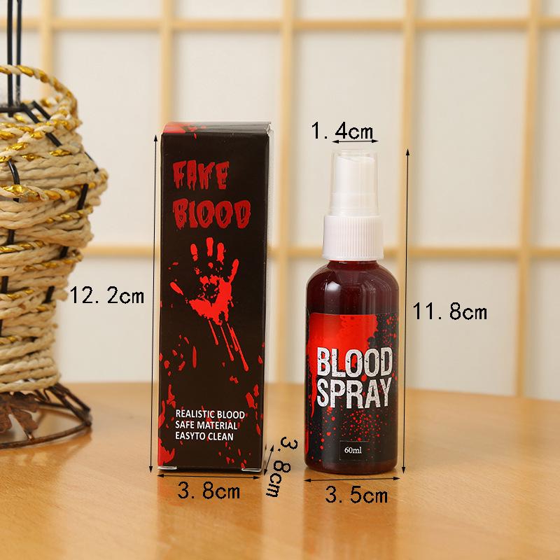 

Хэллоуинский воск для имитации кожи и вампирская кровь для реквизита для макияжа