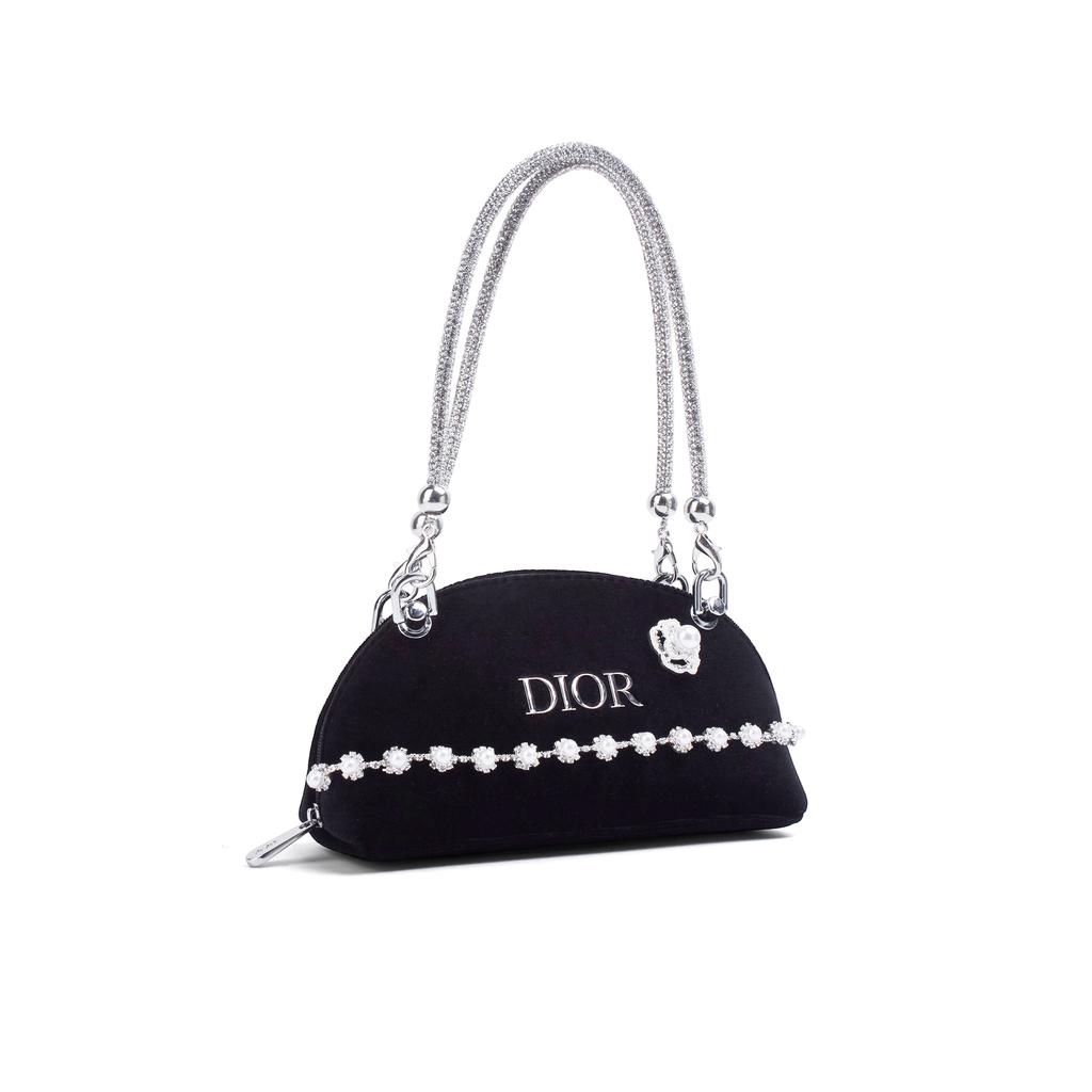 Handmade DIY Dior-inspired Remake Makeup Bag