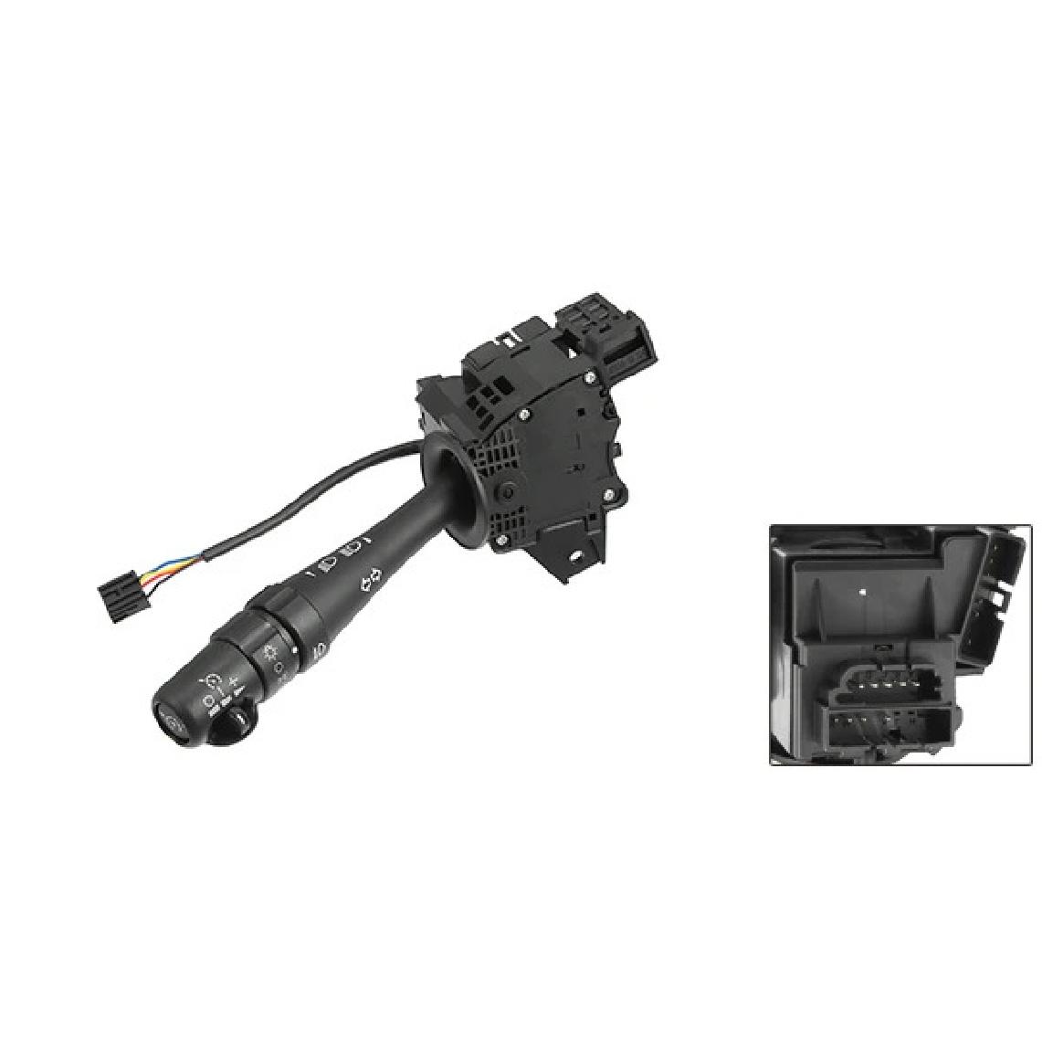 X Autohaux Car Steering Column Turn Signal Switch Cruise Control Switch 25743472 for Cadillac CTS SRX 2004-2007 Auto Accessories чёрный