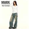 Mark Fairwhale Women's V-Neck Long Sleeve T-Shirt