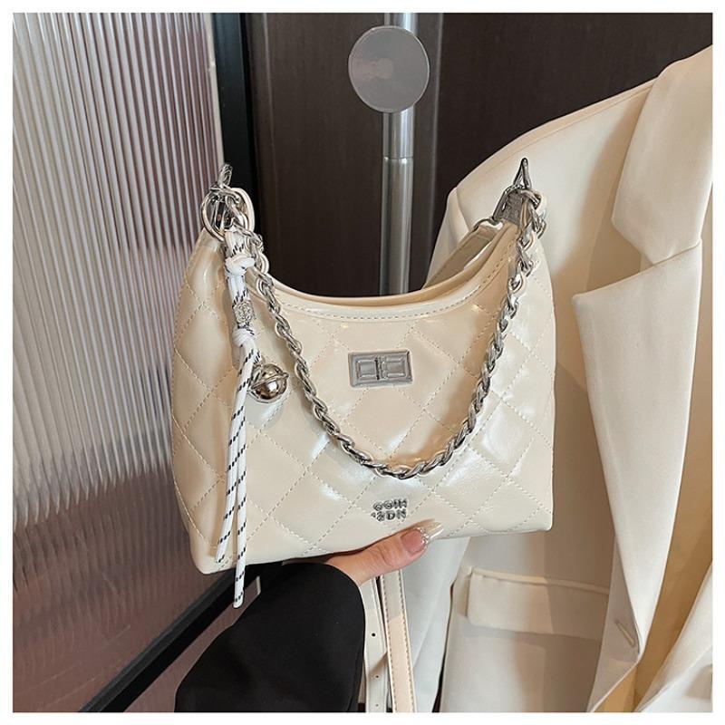 Simple Rhombus Chain Bag Women's Spring and Summer New Casual Shoulder Bag Beautiful Messenger Bag