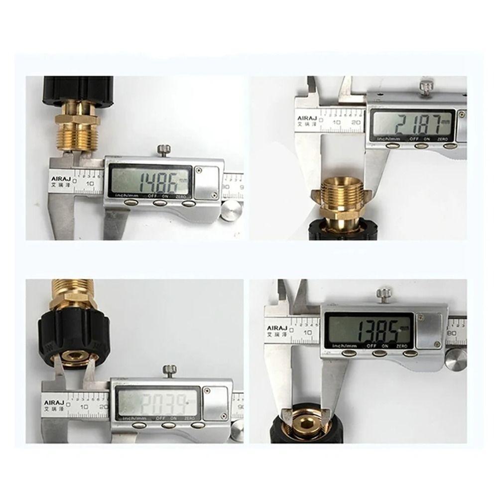 1Pcs Couplers Swivel Pressure Washer Adapter Wash Torch Hose Connector  Home Garden Accessory