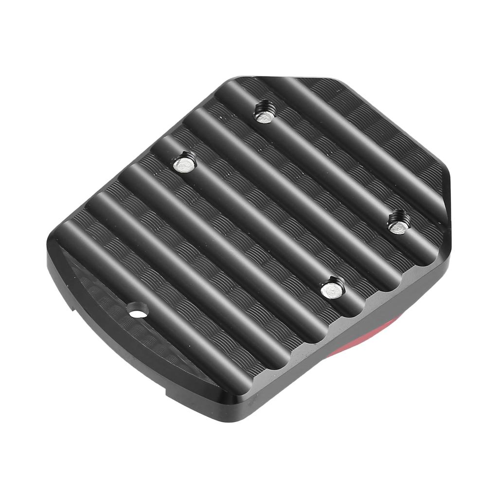 uxcell Motorcycle Kickstand Extension Extension Pad Side Stand Support Plate for Yamaha YZF-R15 2017-2022 1 Set Red