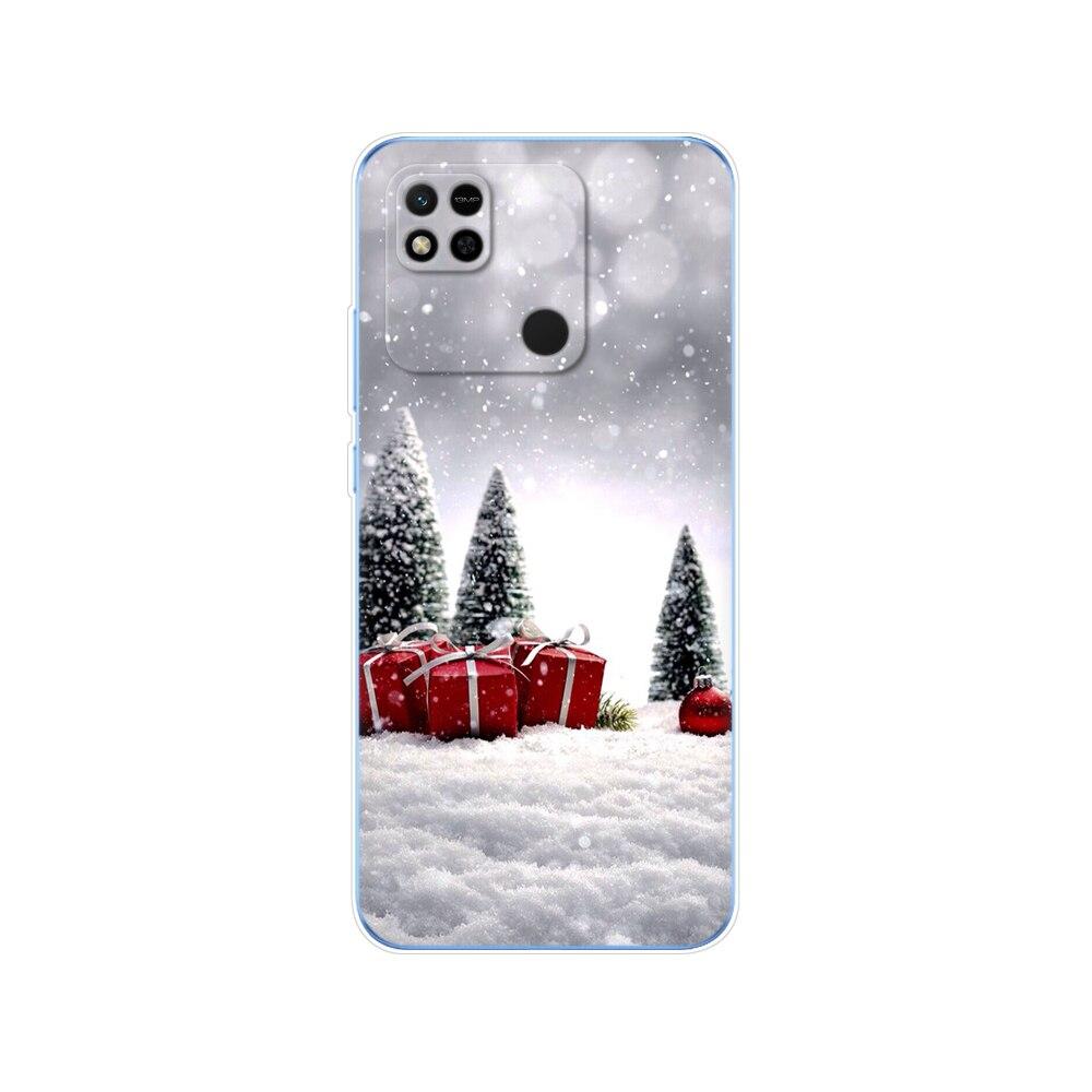 For Redmi 10A Case Back Cover For Xiaomi Redmi 10A Phone Case Redmi10A Bag Tpu Soft Silicon Protective Bumper Etui Funda Coque