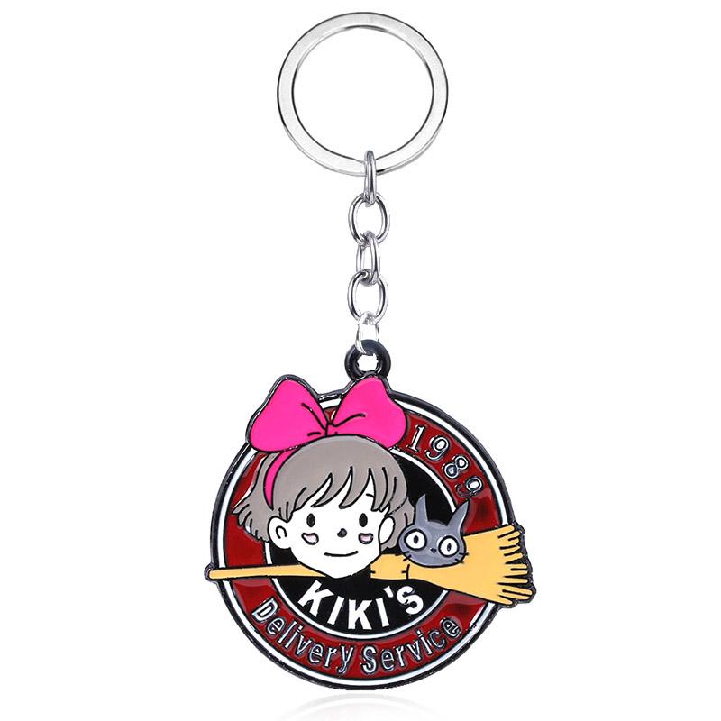 Anime Cute Black Cat Keychain Cartoon Cosplay Home delivery Props Pendant Keyring Wen Women Backpack Jewelry Accessories Gift