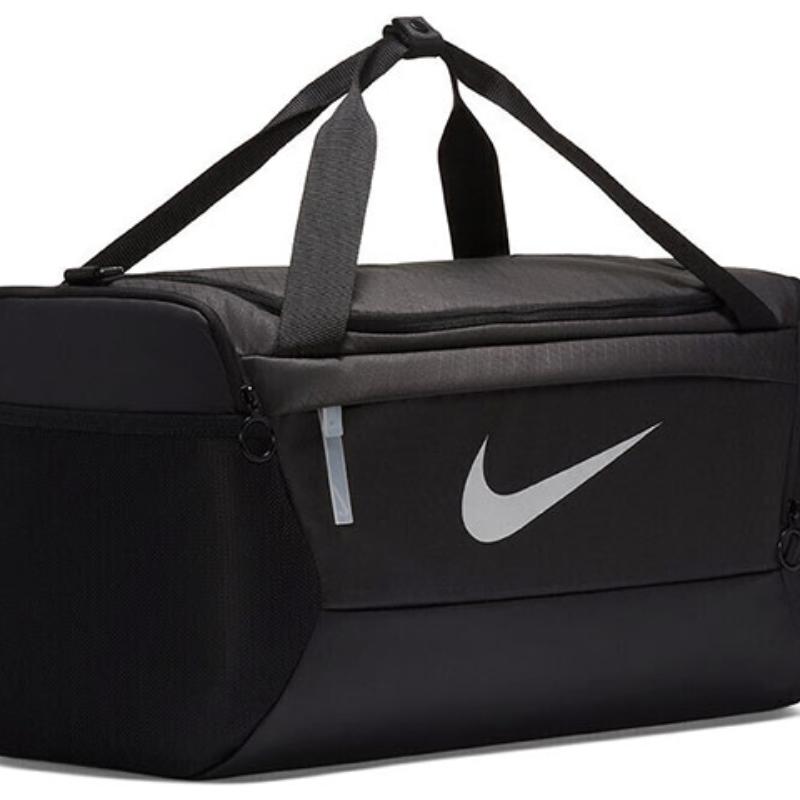 Nike Materiałowa torba na koszykówkę Torba na piłkę nożną Przenośna torba podróżna Torba na siłownię Duży rozmiar Unisex Czarna Casual DD4579-010