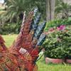 Animal Ornaments Agritainment Iron Floor Sculptures Miniature Creative Ornaments for Courtyard Garden Decoration Accessories