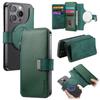 CASENEO MW-02S Magnetic Detachable Leather Phone Cover for 6.1 inch Phone RFID Blocking Wallet Stand