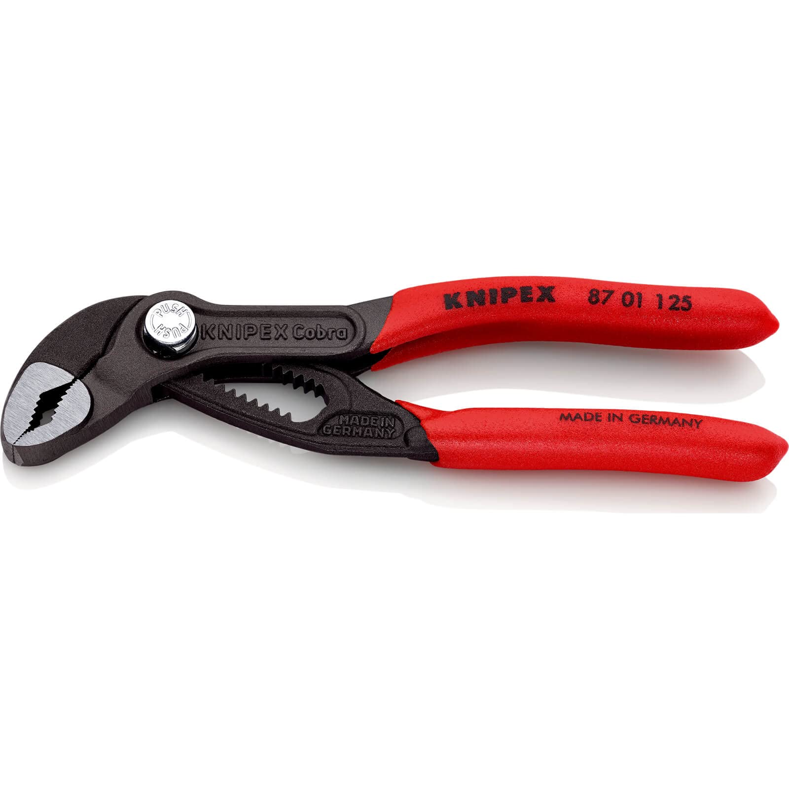 

Клещи переставные KNIPEX Cobra 8701-125SB серый