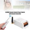 AK-WT02 220V Wireless Remote Water Pump Relay Switcher AB Buttons Remote Control