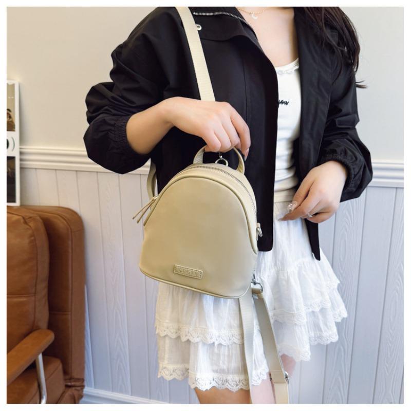 Backpack Women's New Fashion Shell Small Backpack Lightweight Large Capacity Single Shoulder Oblique Span Bag