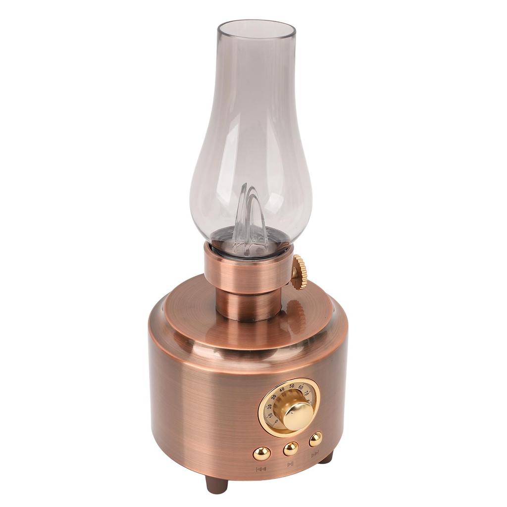 Speaker Vintage Table Lamp Support USB Memory Card   Input Wireless Speaker for Bedroom Bar
