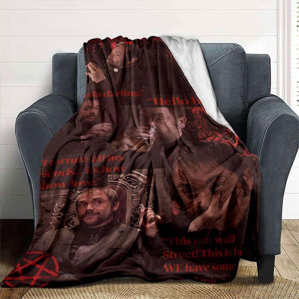 1pc Supernatural 27 Blanket Soft Warm Throw for Home, Office, Travel All Season Cozy Bedding Gift, Office Cozy Accessory
