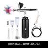 Multifunctional Airbrush Set with Acrylic Paint Spray Gun and Industrial Grade Air Pump for Model Coloring