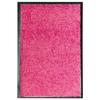 VidaXL Washable Doormat Pink 40x60 Cm