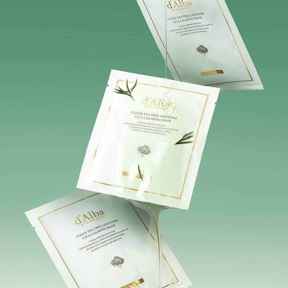 [dalba] Nourishing & Cica Mask Pack Set (2 Types, 4 Boxes)