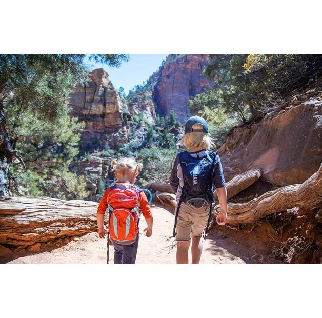 Рюкзак CamelBak Mini M.U.L.E. 1.5 hot pink/purple stripe (Junior) (1155603000)