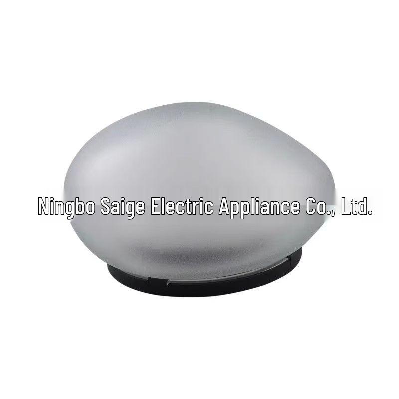 Outdoor Waterproof Solar Pebble Light: Seven-Color LED Lawn Lamp with Induction Control
