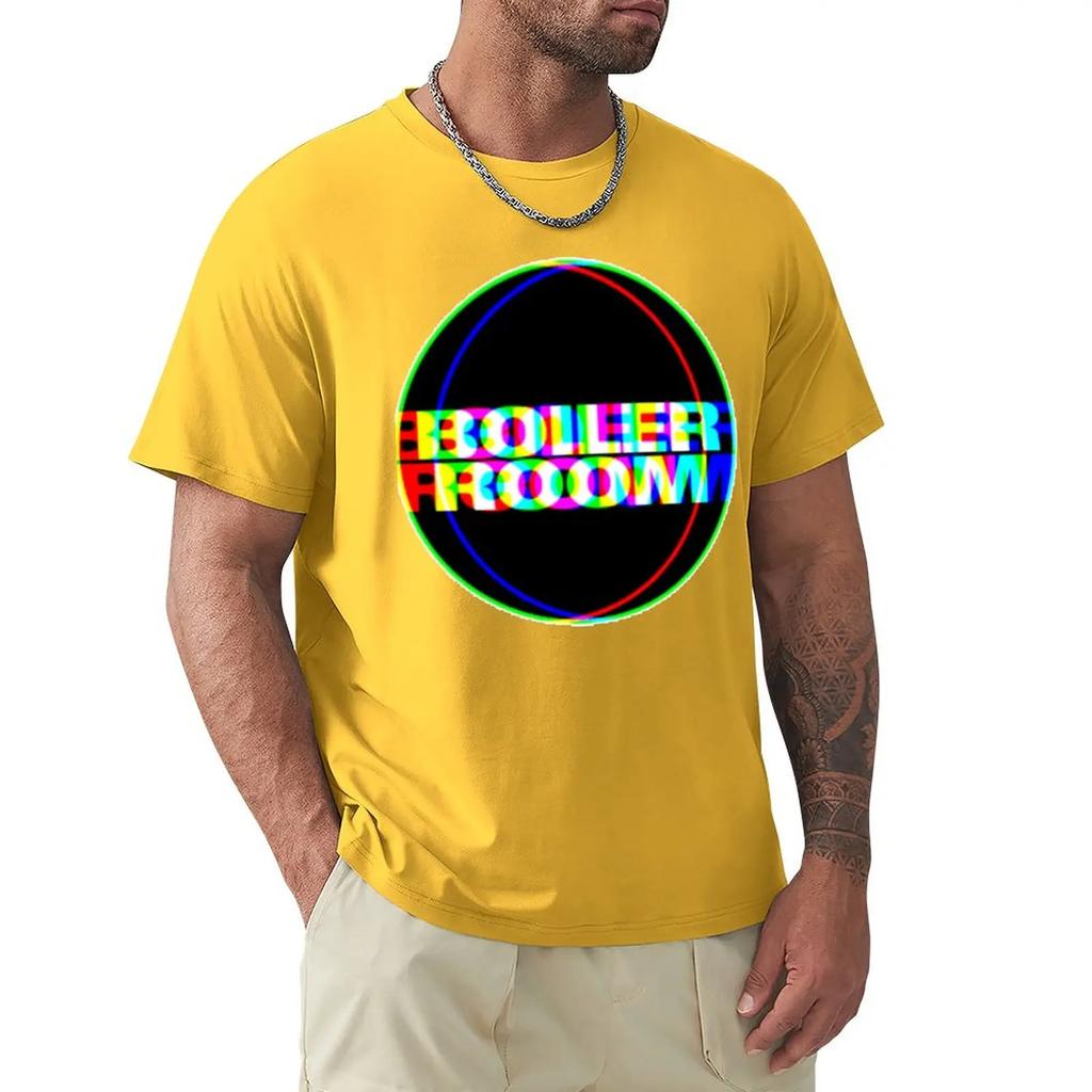 Boiler Room Color Glitch I T-Shirt Aesthetic clothing quick drying shirt cute tops mens graphic t-shirts big and tall