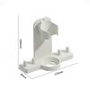 Wall Mount Electric Toothbrush Holder Brush Head Stander Electric Toothbrush Handle Support For Oral B White/Black