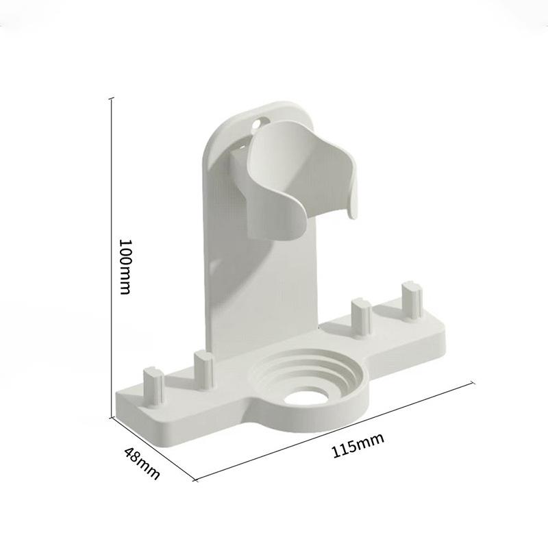 Wall Mount Electric Toothbrush Holder Brush Head Stander Electric Toothbrush Handle Support For Oral B White/Black
