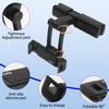 3-9.7 Inch Adjustable Car Rear Pillow Headrest Tablet Phone Mount Bracket for IPad Mini and Cell Phones Automobile Holder Stand