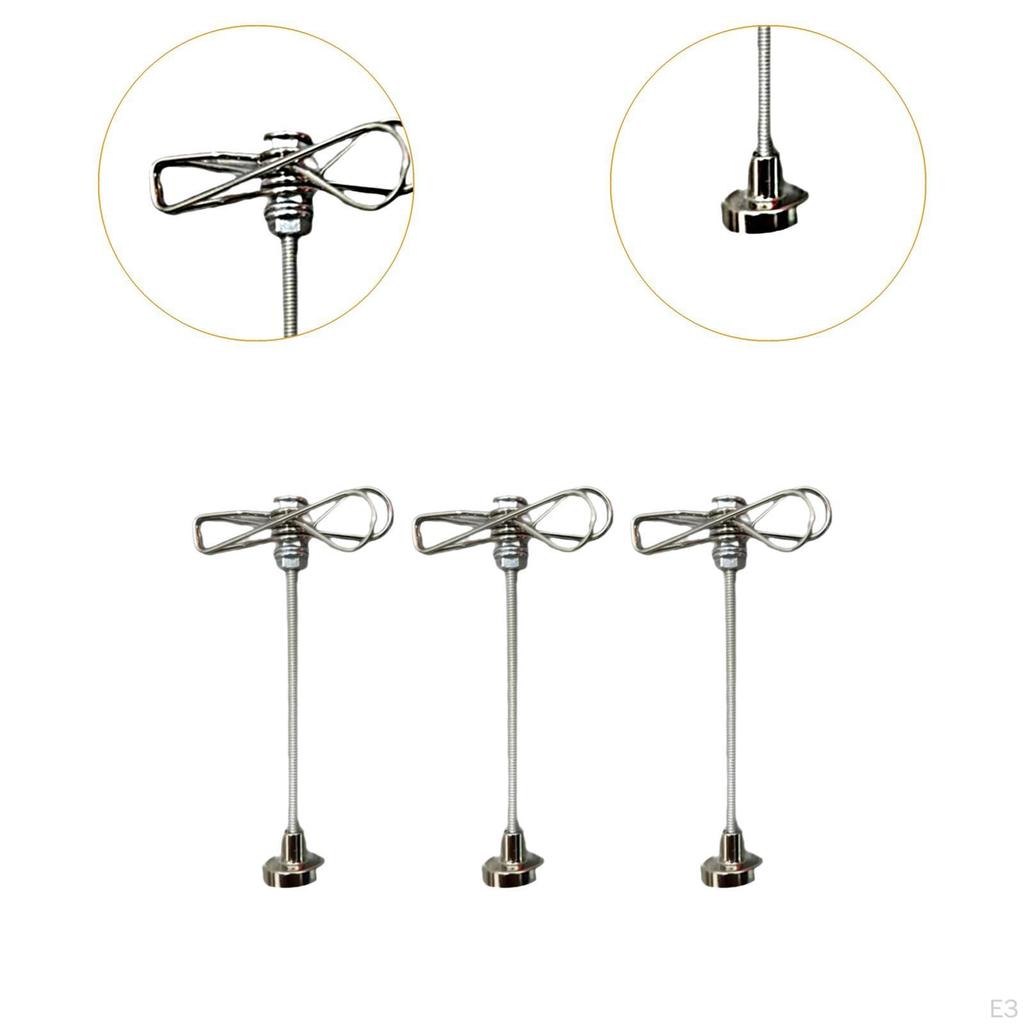 3 Pack of Coil Burner Clips, Stainless Steel Support for Incense Stick Use