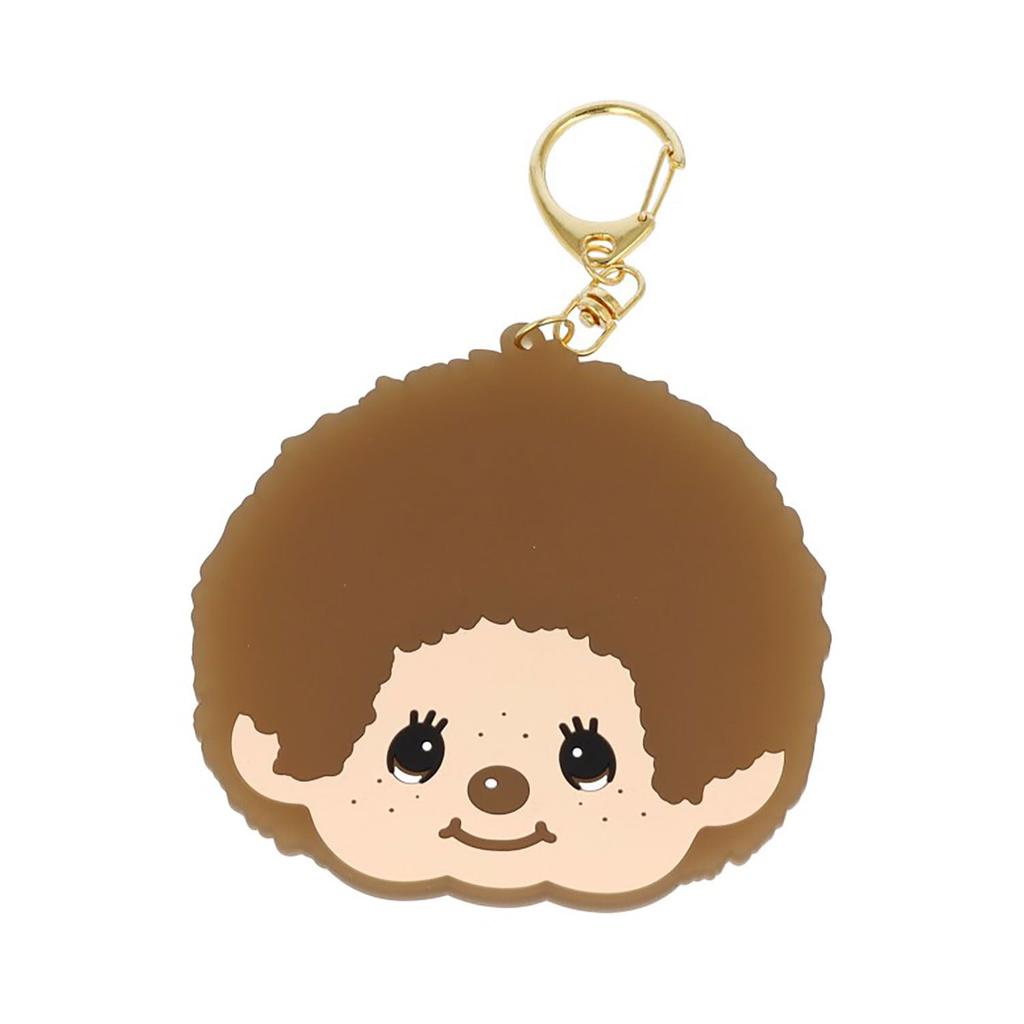 Marimo Craft Rubber Key Holder Boy Monchhichi Charm Ring Bag Character Goods Approximately W145H140mm MOC-061