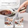 Heat-Resistant Clip Claw Bowl Clamp Kitchen Utensil Anti-Scald Handle with Steaming Plate Stainless Steel Lifting Tray