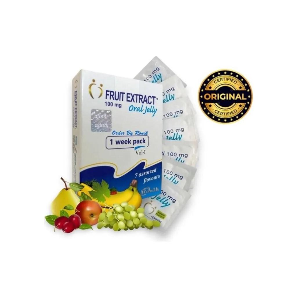 Fruity Oral Jelly – 7 Verschiedene Fruchtgeschmack-Oralgele