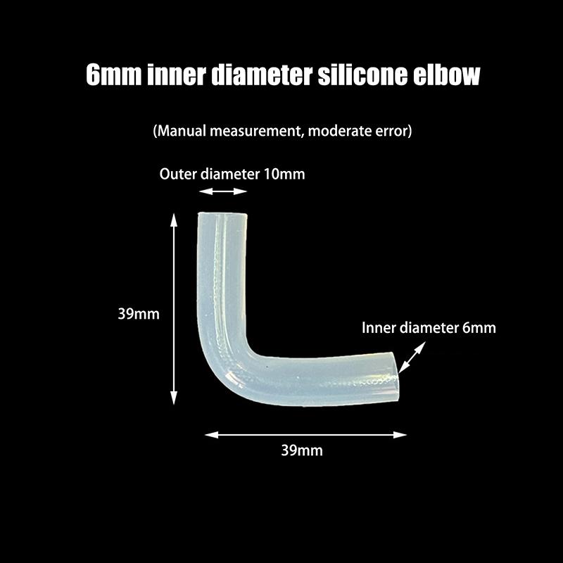 5 Τμχ Σιλικονούχος Αγκώνας Ευέλικτος Συνδετήρας Επισκευής Σκληρός Σωλήνας Μαλακός Συνδετήρας Ελαστικός Ορθογώνιος Γωνία Ελαστικός Σύνδεσμος Σωλήνας Άρδευσης Κήπος