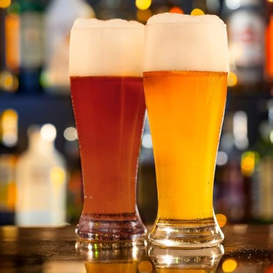 

Набор пивных бокалов 16 унций из 6 штук Пинтовые и пилзнеровские бокалы Классическая пивная посуда для вечеринки, в подарок United States