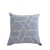 New Simple Pillows Morandi Color Geometric Jacquard Chenille Pillow Case Sofa Living Room Backrest