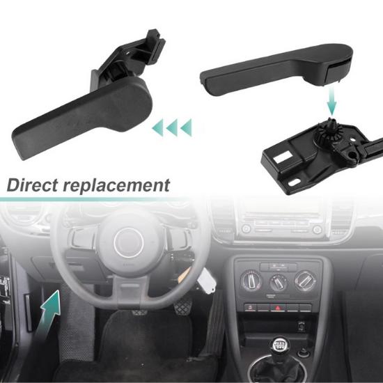 Pestillo de apertura del capó del motor y juego de plástico inferior para Vw Golf 4 Seat Skoda Oem 1J1823633A 1J1823533C