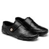Men's Fashion Driving Shoes Slip On Loafers(Black,Brown)