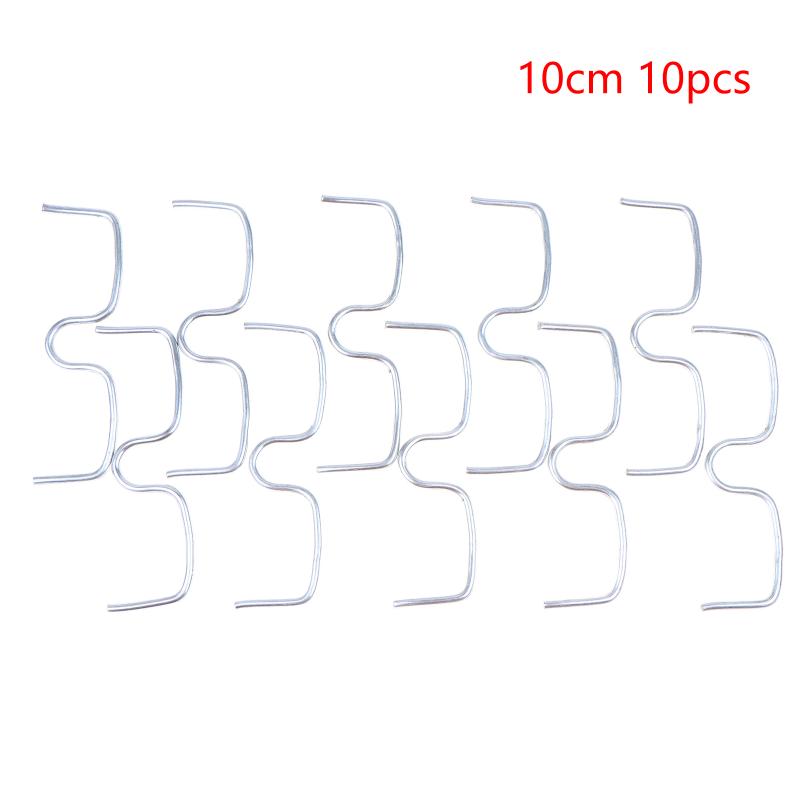 10Pcs M-Shaped Fruit Tree Branch Shape Fixators Trees Support Holder Plants Vine Trainers Steel Wire Branch Bending Tools