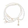 Y2K Pearl Waist Chain Tassel Women Body Chain Belt All-match Body Jewelry  Photoshoot