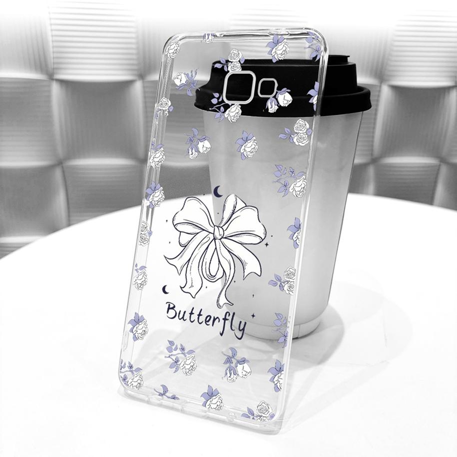 Case For Samsung Galaxy J4+ J4 Core 2018 Cover SM-J410F SM-J415F Clear Cases Fashion Flower Silicone Bumper For Samsung J4 Funda