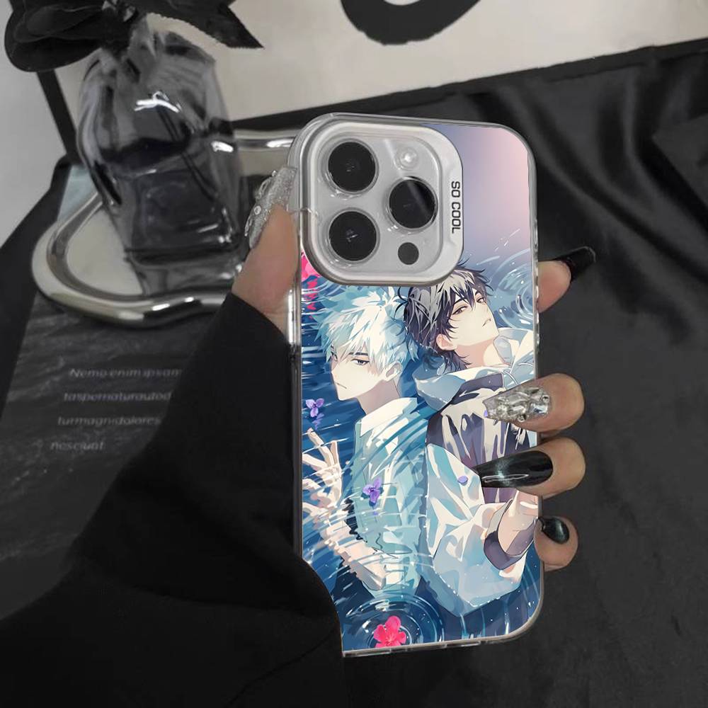 A-Aliens Stage I-Ivans And T-Tills For iPhone 17,16,15,14,13,12,11,Mini,Pro,E,SE4,XS,MAX White Shockproof Candy Matte Cover