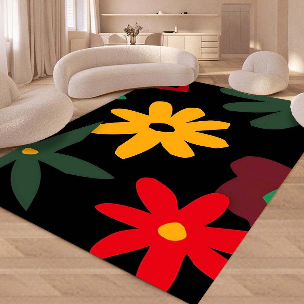 D-Dragon P-Peaceminusone LOGO Door Mat Non-Slip Laundry Room Mat Laundry Decor Balcony Child Living Room Welcome Doormat