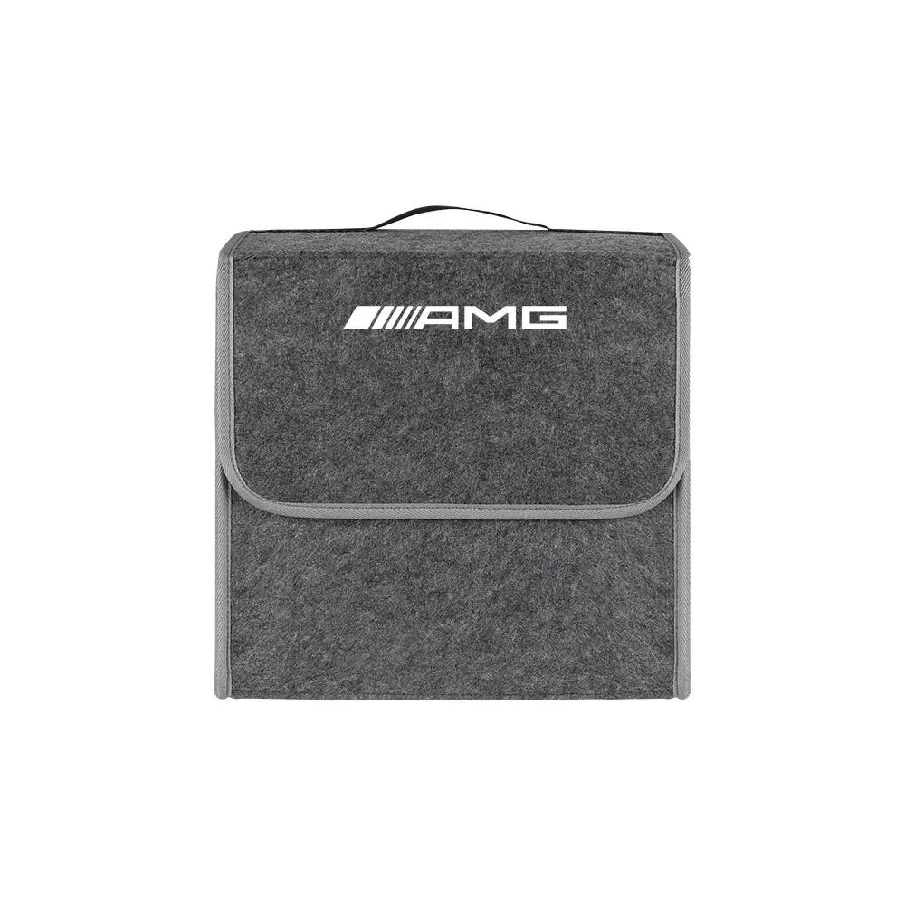 DFN1 New 2025 Hot Car Trunk Organizer Box Large Capacity Auto Storage Bag Folding for Mercedes Benz E C G R S Class W176 W204 W212 GL