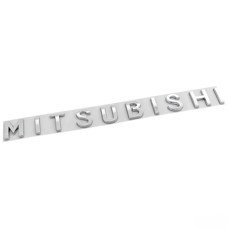 

ABS Car Front Hood Emblem Cover Stickers for Mitsubishi Lancer Ex Mirage OTO ASX Montero L200 Delica Pajero Eclipse серебряный