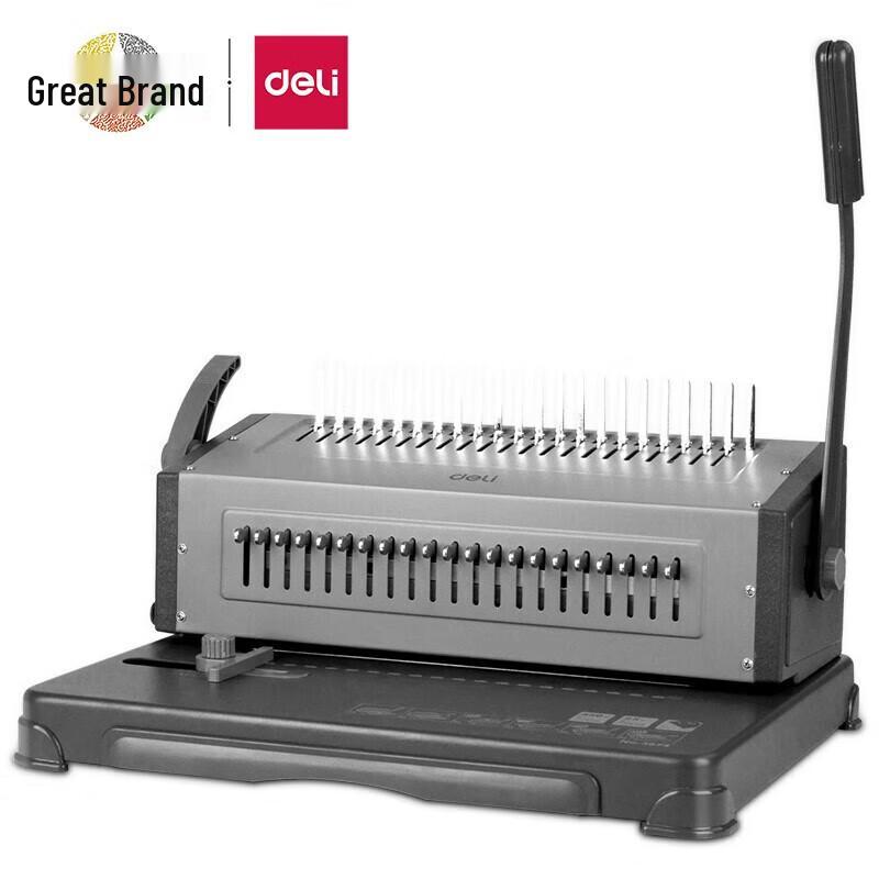 Deli 21-Hole Comb Binding Machine 3874