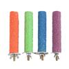 Bird Standing Stick Parrot Frosted Perch Stand For Cage Claw Sharpening Cage Perch Toy Bird Claw Sharpener 20cm