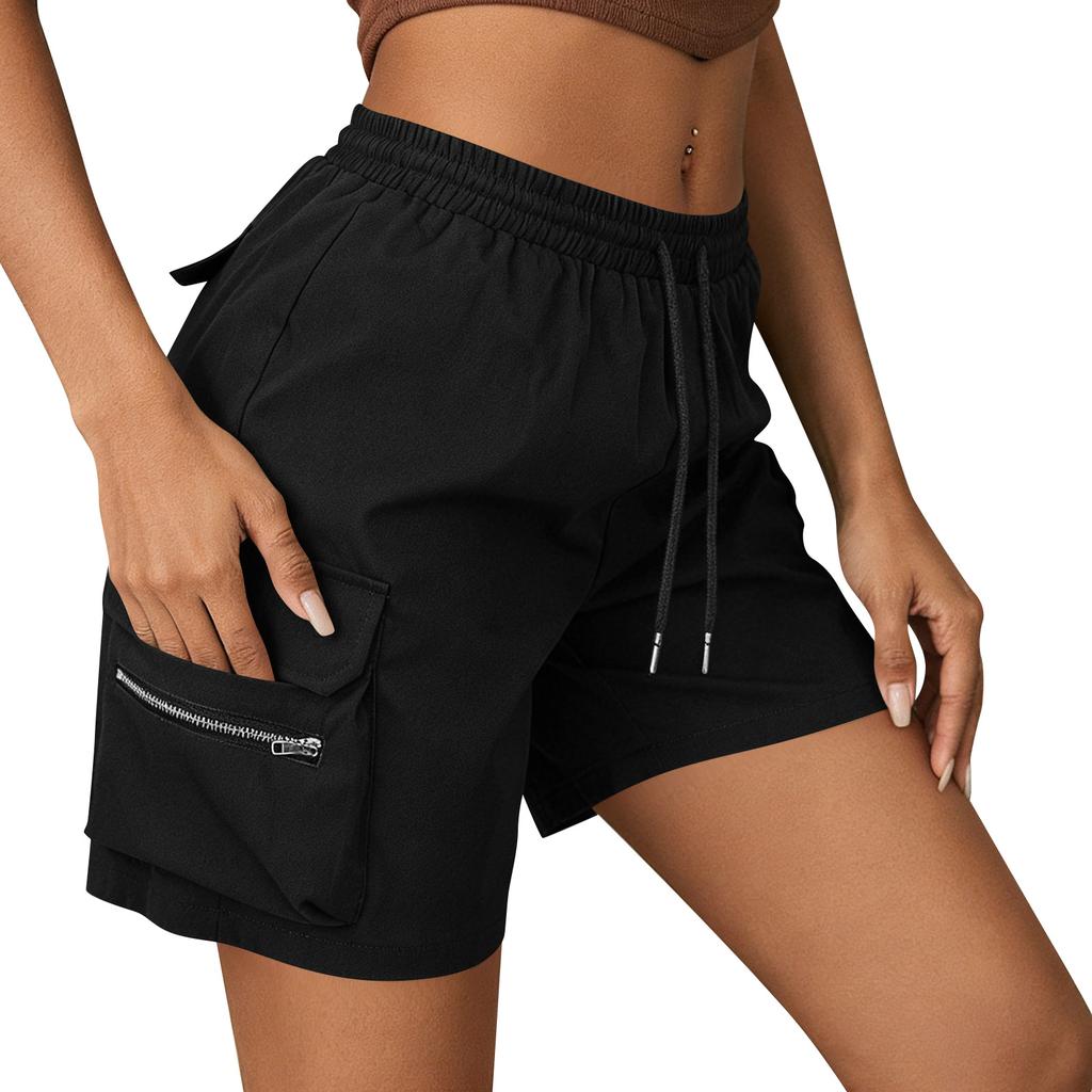 Women's Casual, Loose, -color Shorts