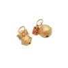 Vietnamese Gold Sand Wealth & Blessing Bell Pendant - Handmade Jewelry Charm for DIY Bracelets & Necklaces.